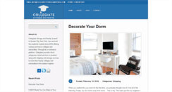 Desktop Screenshot of collegiate-blog.com